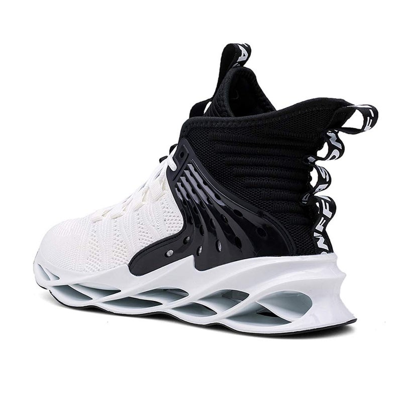 Hello MrLin Men's Running Shoes Non Slip Athletic Tennis Walking Blade Type Sneakers Hip Hop - Image 3